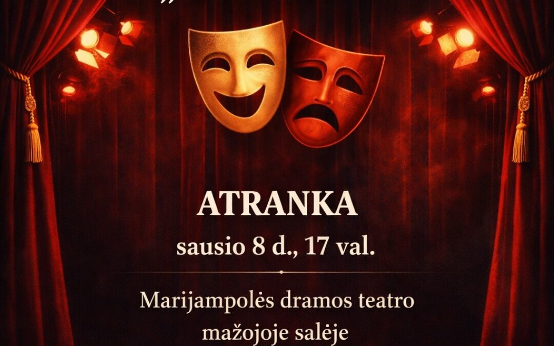 Kviečiame 15-18 metų jaunimą prisijungti prie teatro